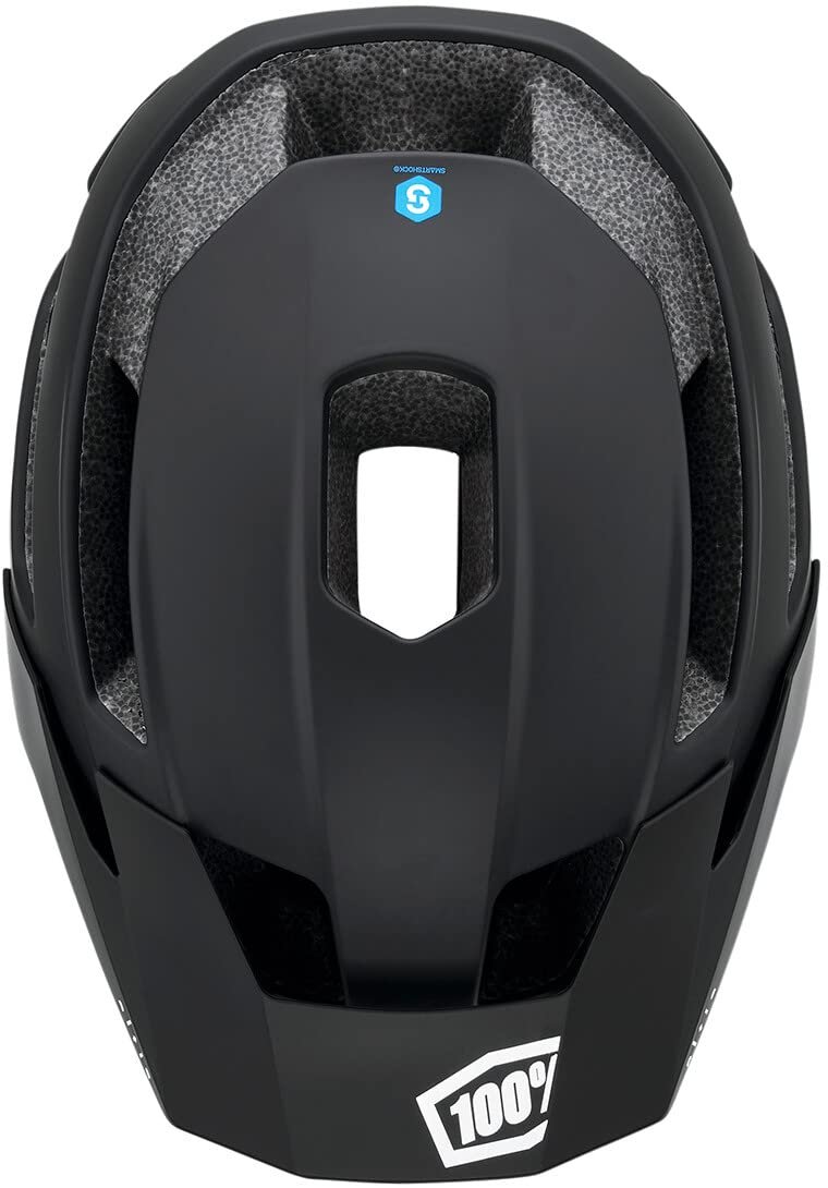 Шолом 100% Altis Cpsc/Ce Black-Xs/S, чорний, стандартний, фото №3