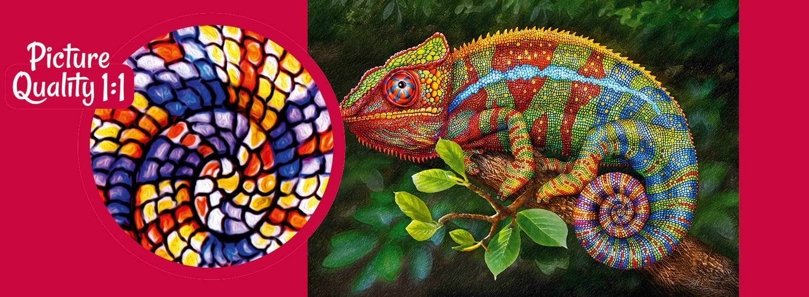 Пазл Schmidt Cherry Pazzi Chameleon 1000 елементів, фото №3