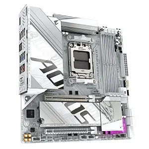 Материнская плата GIGABYTE B850M A ELT WF6E ICE (B850M AORUS ELITE WIFI6E ICE) цена на synthetic.ua - Фото 1 Материнская плата GIGABYTE B850M A ELT WF6E ICE (B850M AORUS ELITE WIFI6E ICE) synthetic.ua - Фото 1