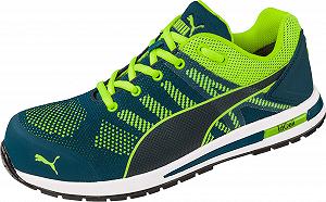 Кроссовки PUMA Safety Elevate Knit Low S1P ESD HRO SRC, фибергласовый подносок, защита от проколов, нескользящая, термостойкая, без металла, мужская - Фото 1