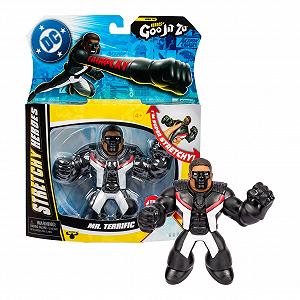 Фігурка Heroes of Goo Jit Zu DC Mr. Terrific з унікальним супер гелевим наповненням, що розтягується до 3 разів більше за свій розмір - Фото 1