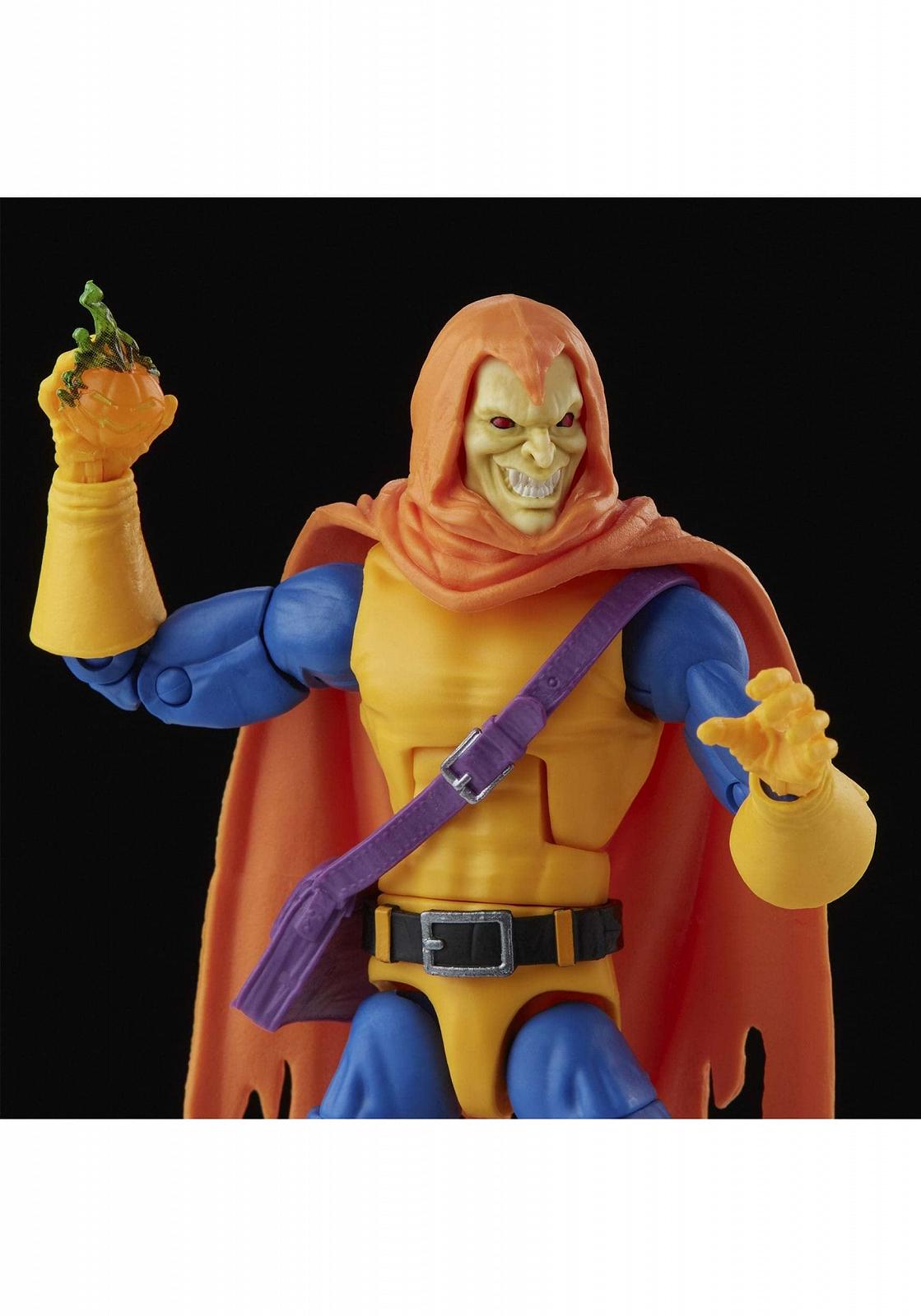 Фігурка Spider-Man Marvel Legends Series Хобгоблін 15 см, з 3 аксесуарами: планер, гарбузова бомба, сумка, фото №6