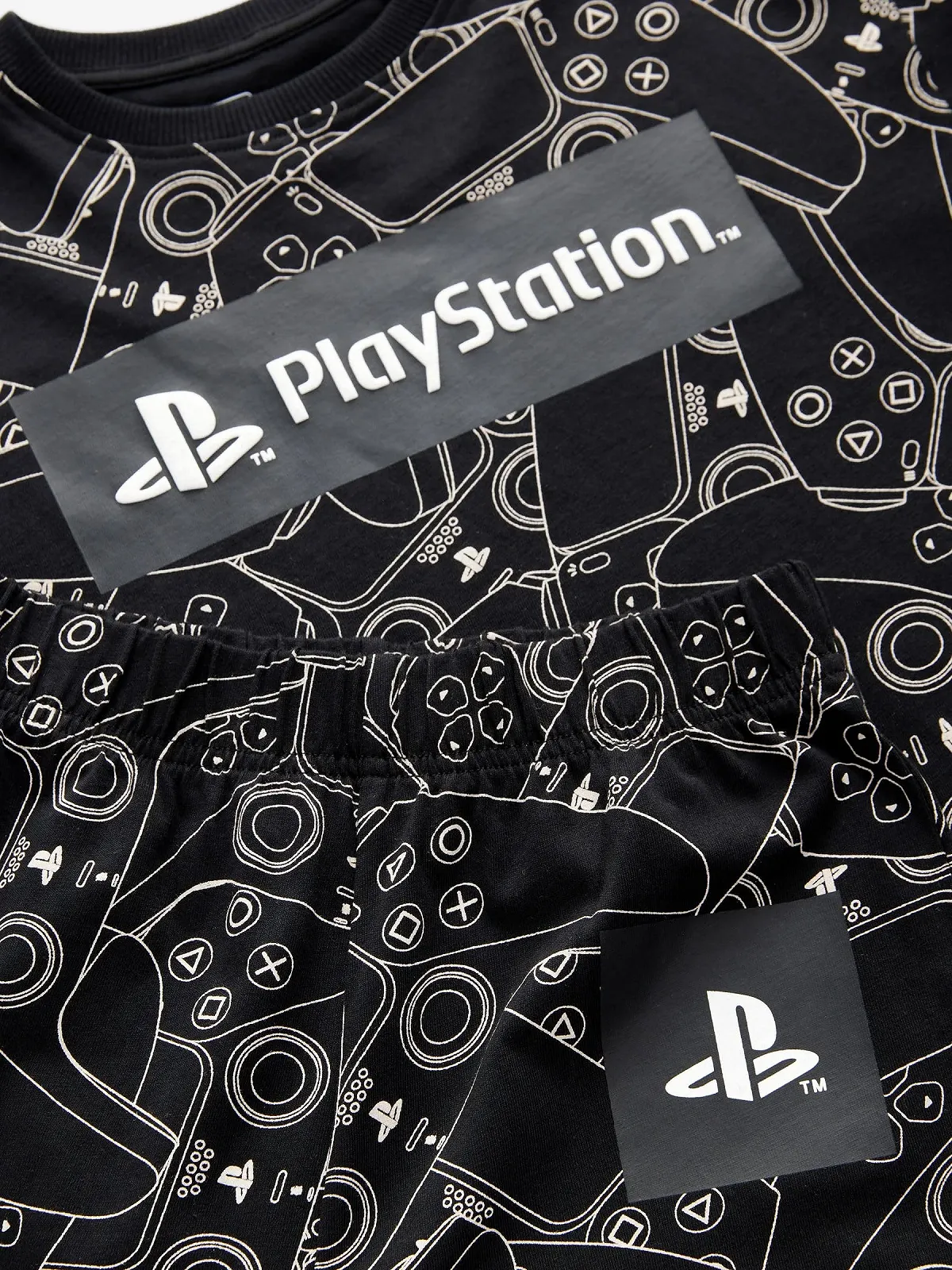 Пижама NEXT Однотонная с длинными рукавами и штанами, фото №3