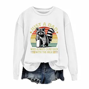 Женский свитшот Generisch с принтом букв, большого размера, с длинными рукавами для футболок и свитеров, полосатый костюм на Хэллоуин, большие размеры, легкий - Фото 1