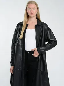 Шкіряне пальто MAZE 42021153 synthetic.ua - Фото 1