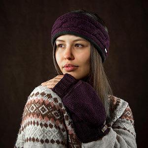 В'язана Пов'язка McRon Liane Натуральний Коричневий 92 synthetic.ua - Фото 1