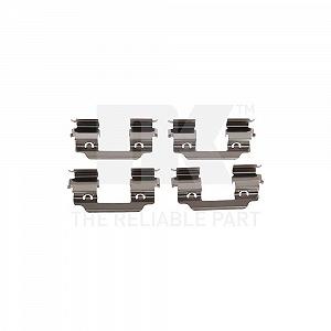 Комплект аксесуарів, гальмівні колодки NK 7915648 для, передня вісь - Фото 1