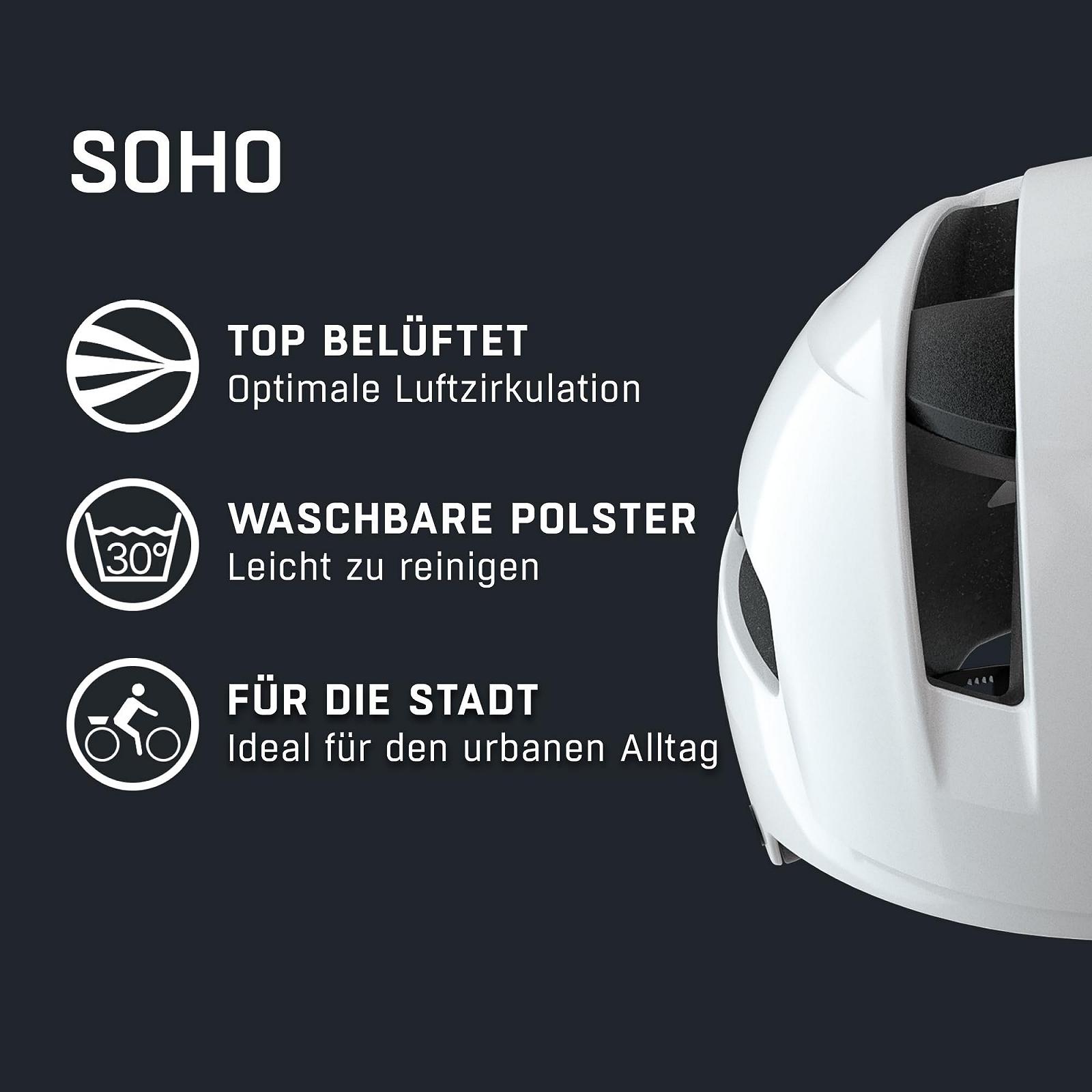 Шолом ALPINA Soho Міський для дорослих, фото №2
