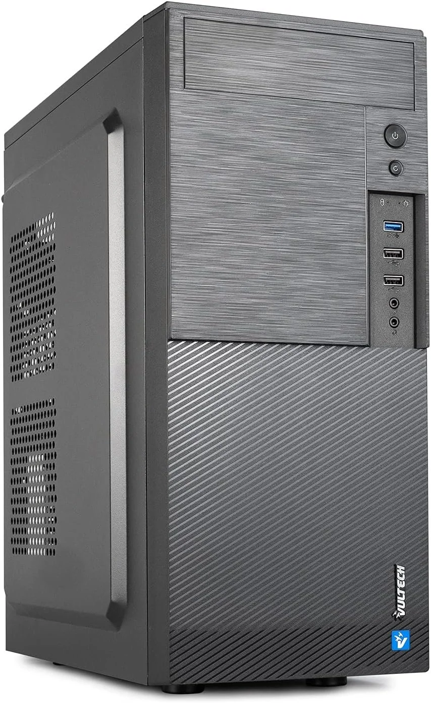 Комп'ютерний корпус Vultech VCO-A1699 / Без БЖ / Чорний, фото №1