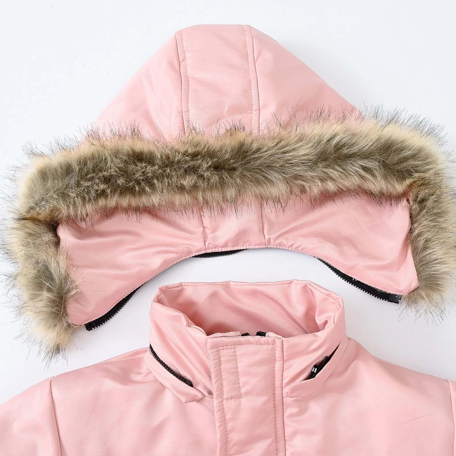 Зимове пальто для підлітків Generisch, зимова парка, фото №7