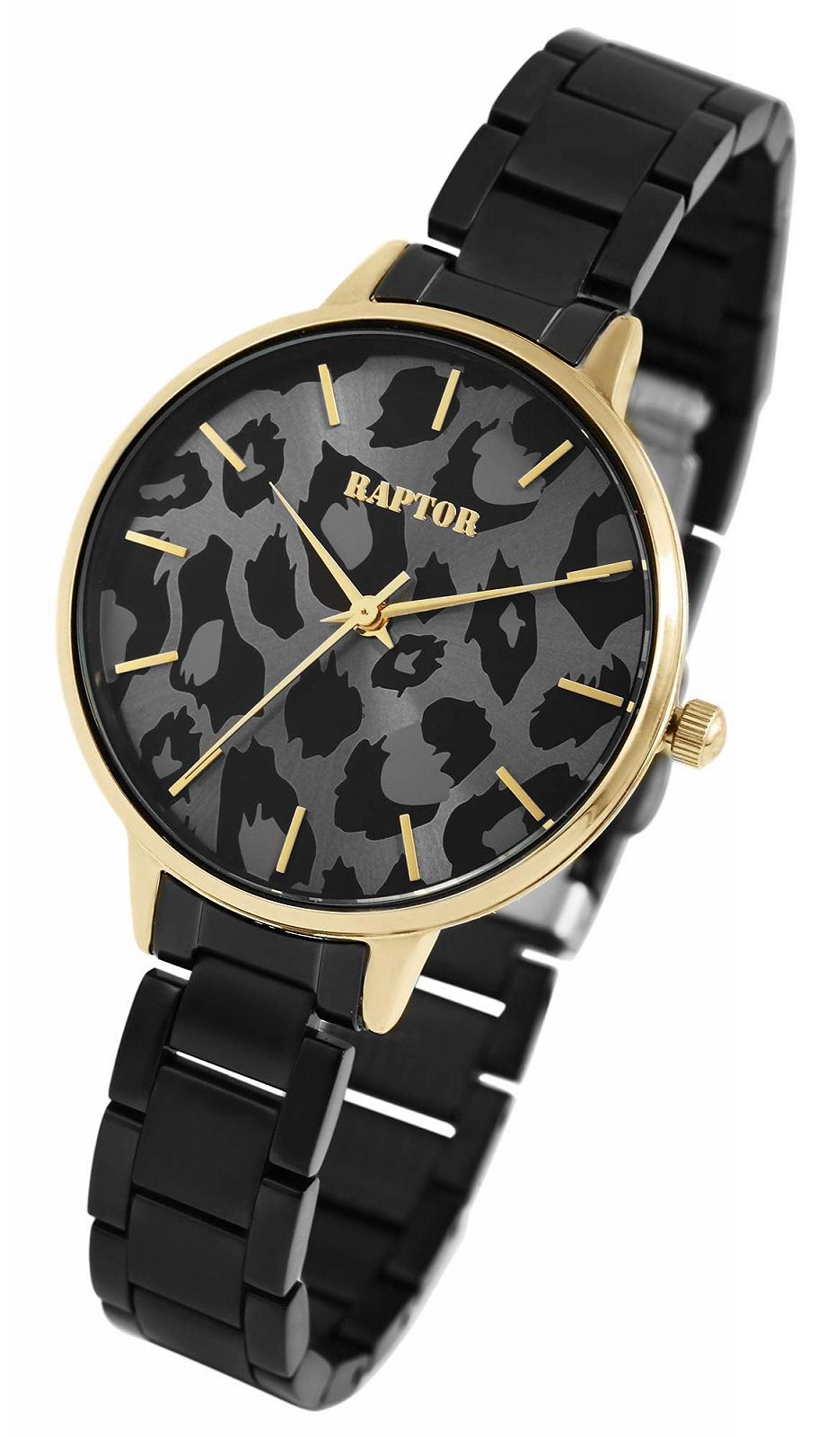 Жіночий годинник Raptor Leo Print Animal RA10186, фото №2 Жіночий годинник Raptor Leo Print Animal RA10186, фото №2