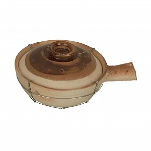 Каструля-сотейник TOYANDONA Cookware з теракоти з ручкою антипригарна для газових плит - Фото 1