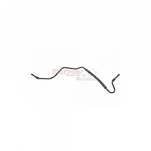 Гальмівний шланг METZGER 4119376 для CITROËN PEUGEOT, задня вісь справа - Фото 1