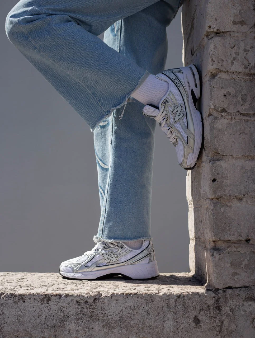 Кроссовки New Balance 740 White Silver 41, фото №4