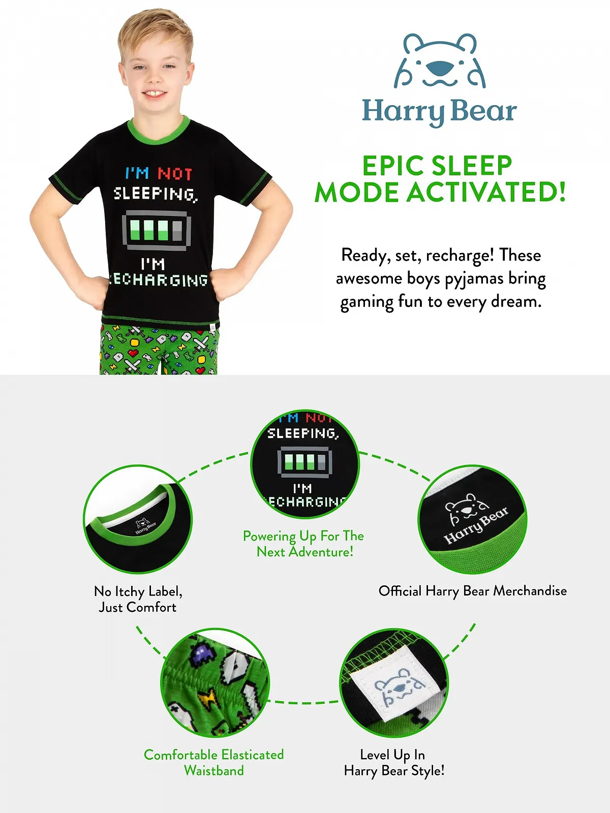 Піжама Harry Bear Ігрова, фото №4