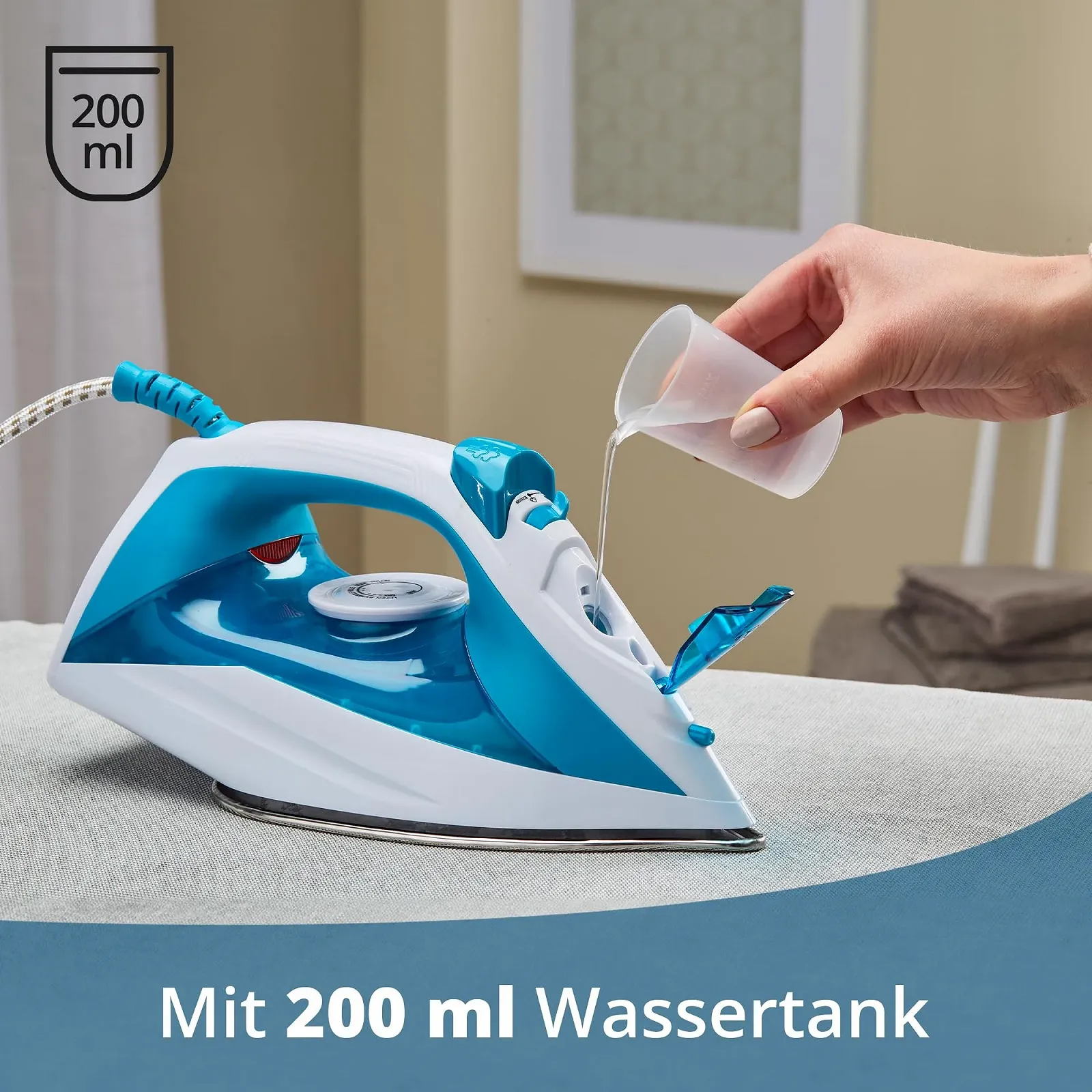 Парова праска KHG DB-1600WB 1600 Вт 200 мл, фото №6