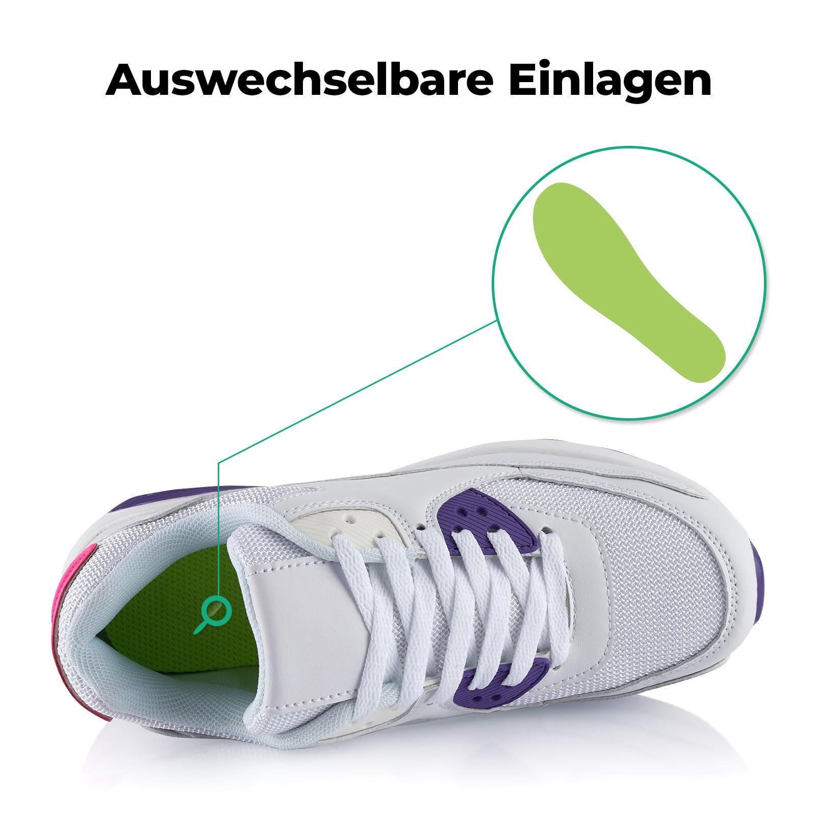 Кросівки Unisex Fusskleidung Амортизовані Спортивні Легкі, фото №5