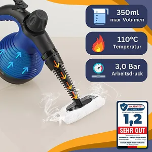 Ручний пароочисник Sommertal SC350-1050W, 110 °C synthetic.ua - Фото 1