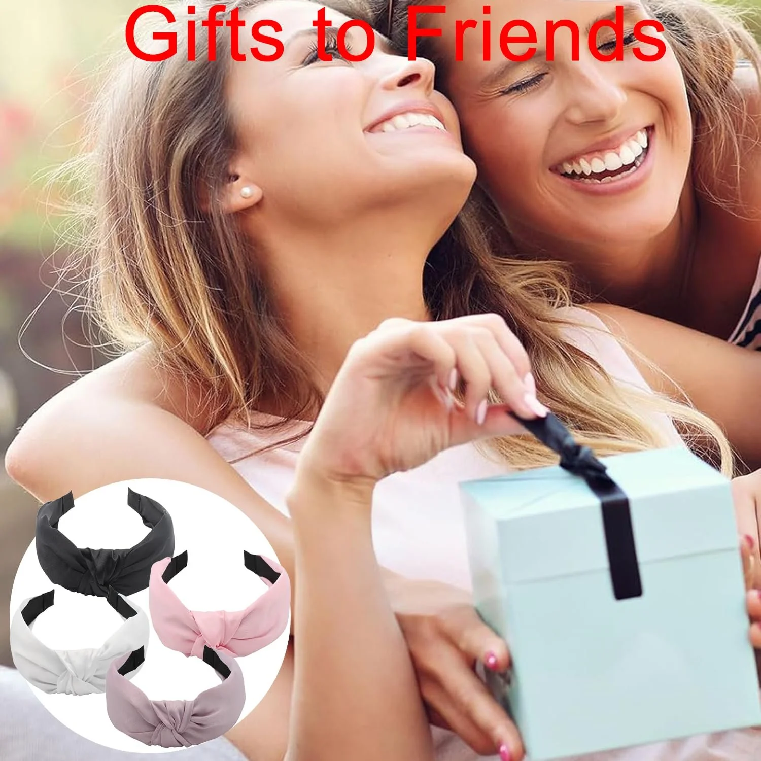 Обруч Knotted Alice для жінок і дівчат, набір 4 шт, фото №7