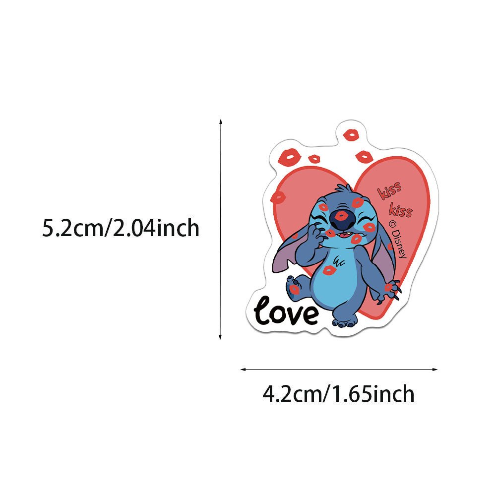 Стікери Ліло та Стіч Lilo & Stitch стікерпак наклейки набір наклейок 50 шт nak_69, фото №5