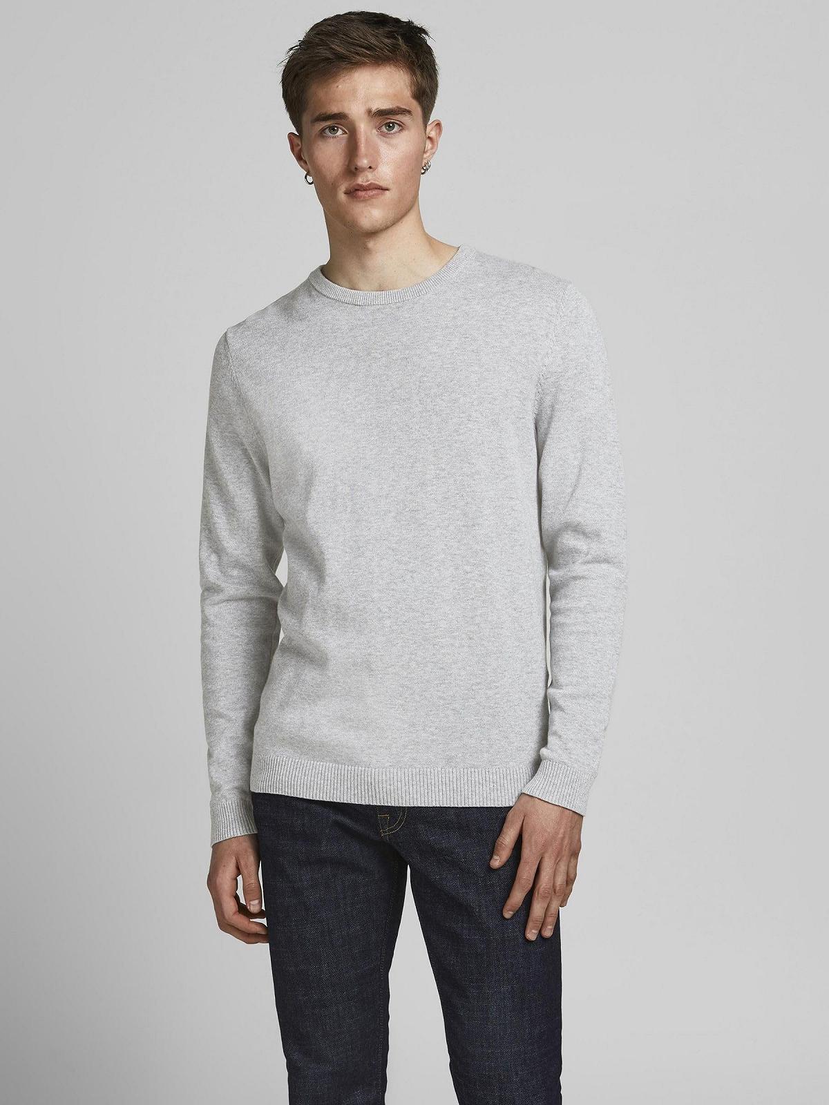 Джемпер JACK & JONES Jjebasic Knit Crew Neck Noos Чоловічий, фото №5