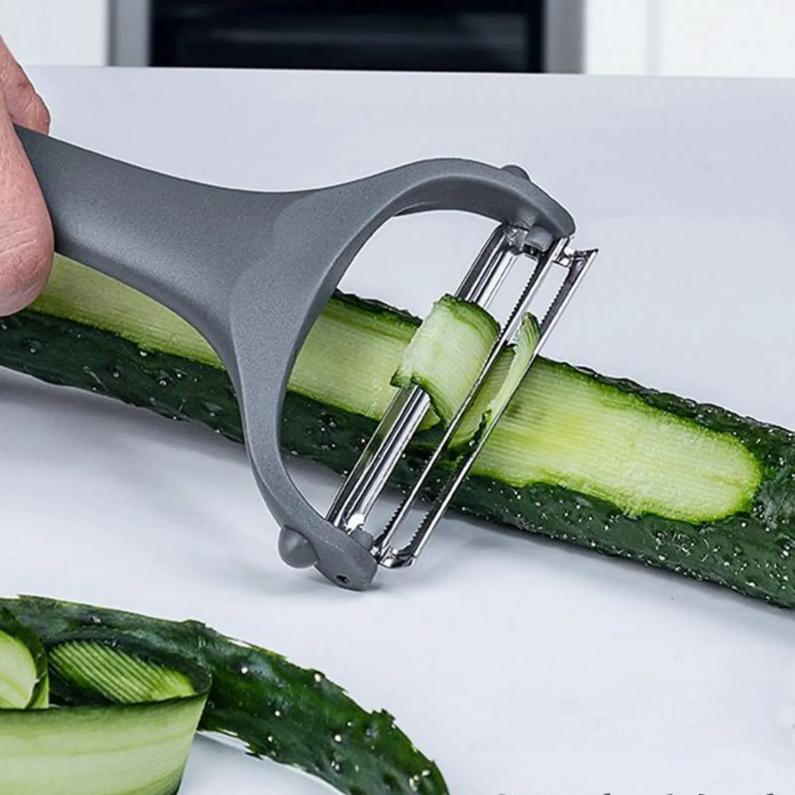 Терка для капусти, кухонний прилад для нарізання та очищення капусти, фото №7