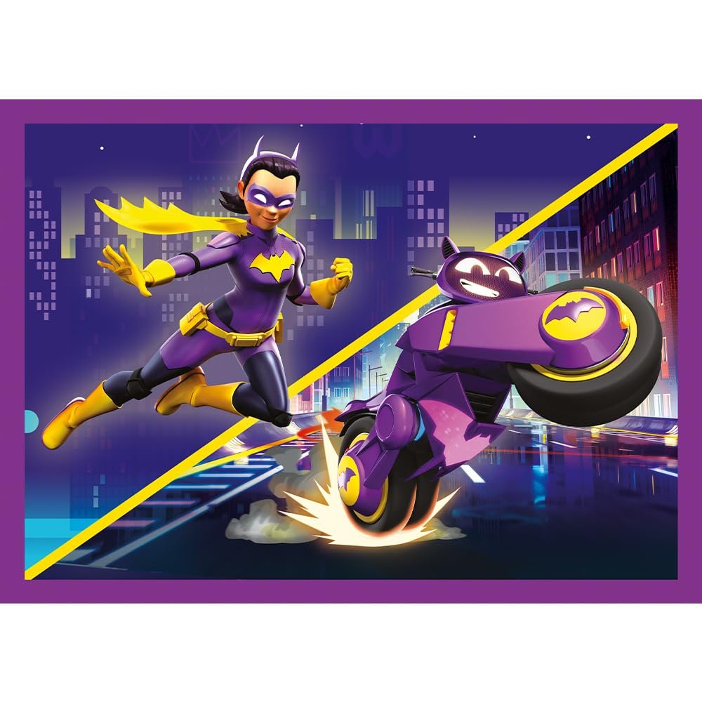 Пазли 4-в-1 Trefl Batwheels Get to know Batwheels 12-24 елементи, фото №6