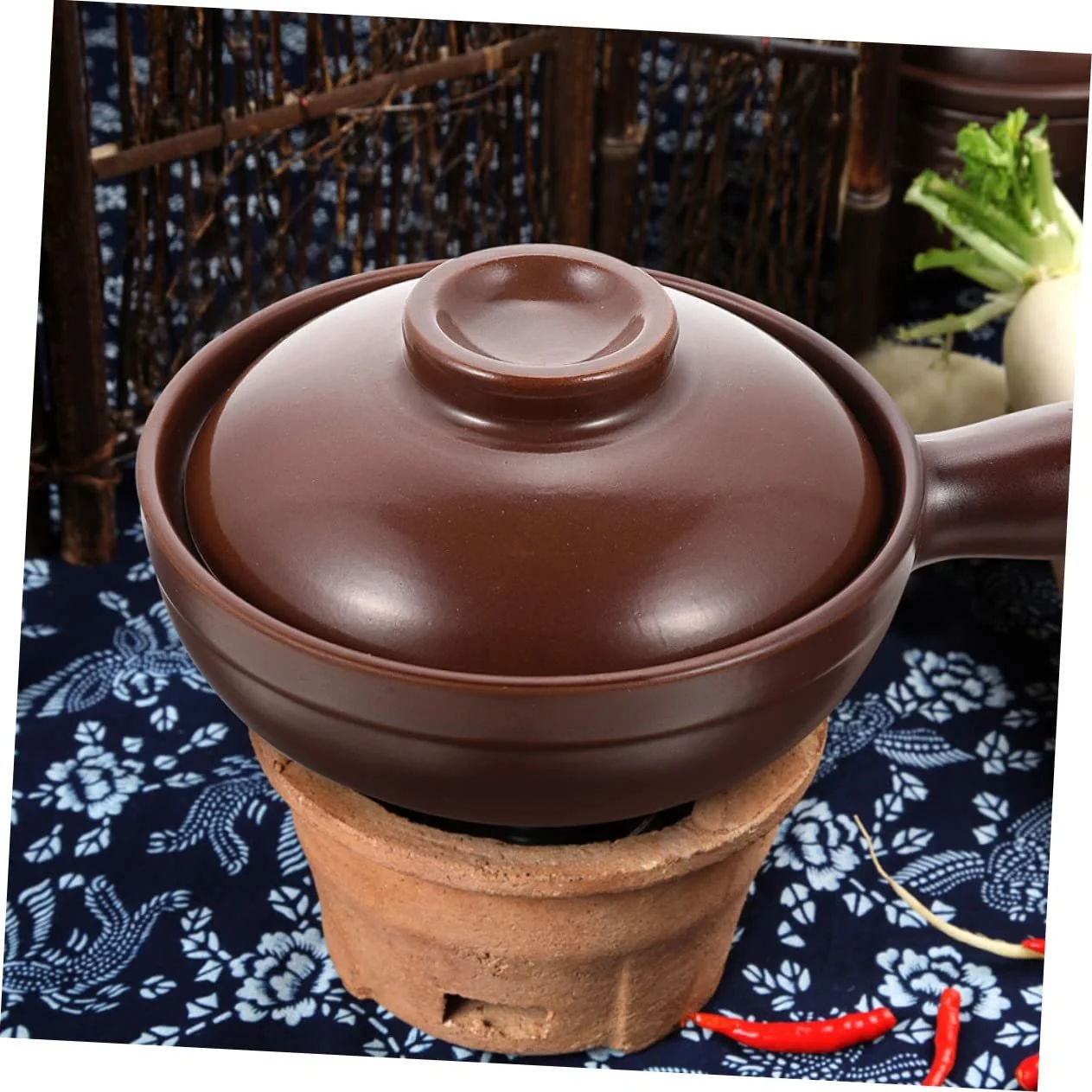 Ківш жаровня VALICLUD літієвий керамічний термостійкий для рису та супів, фото №5