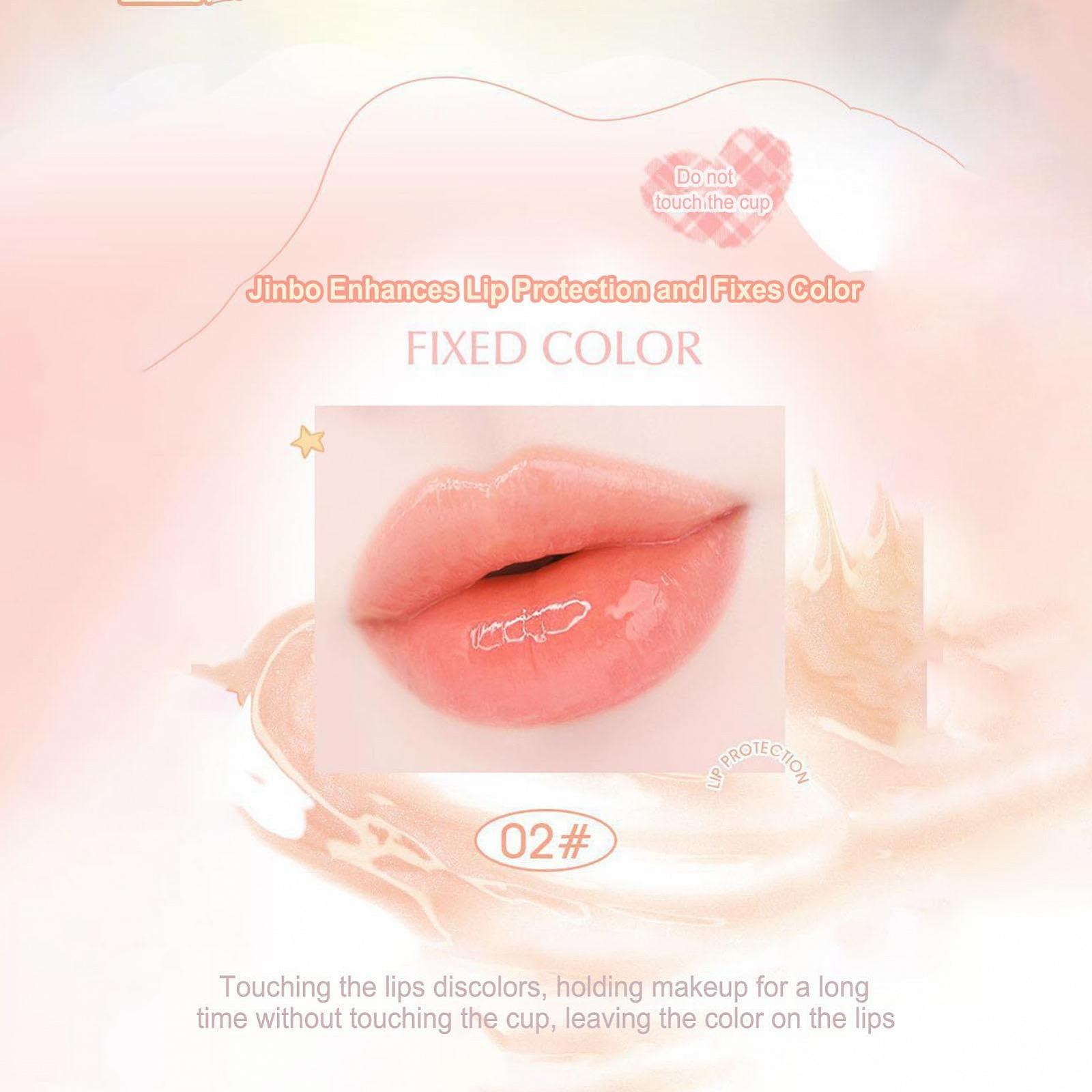 Блиск для губ Jikiaci PH Змінюючий Колір з чистою золотою фольгою, фото №4