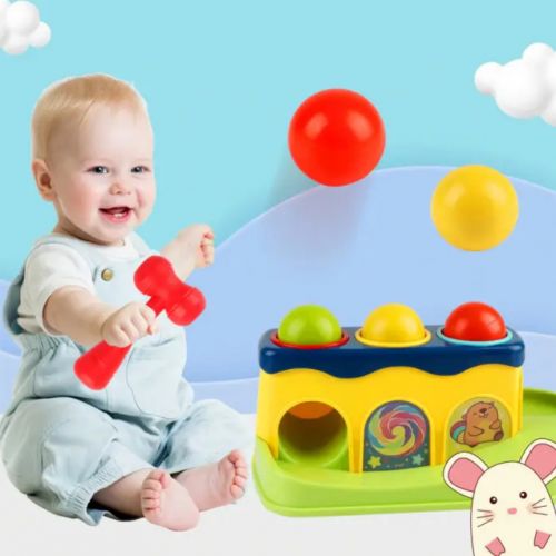 Игрушка развивающая Молоточек с шариками [tsi245356-TSI], фото №2