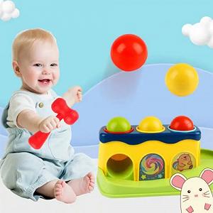 Игрушка развивающая Молоточек с шариками [tsi245356-TSI] synthetic.ua - Фото 1