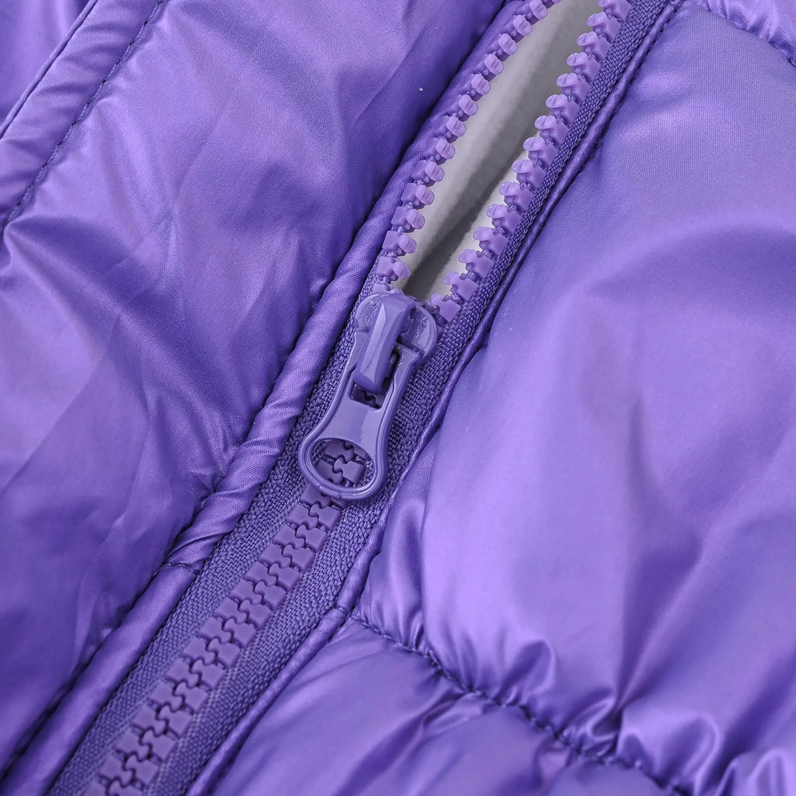 Зимова куртка для дівчаток і хлопчиків, стьобана куртка, фото №4