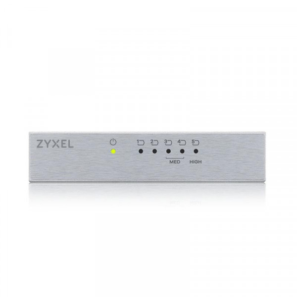 Коммутатор ZYXEL GS-105B v3 (GS-105BV3-EU0101F) 5xGE металлический корпус, фото №4