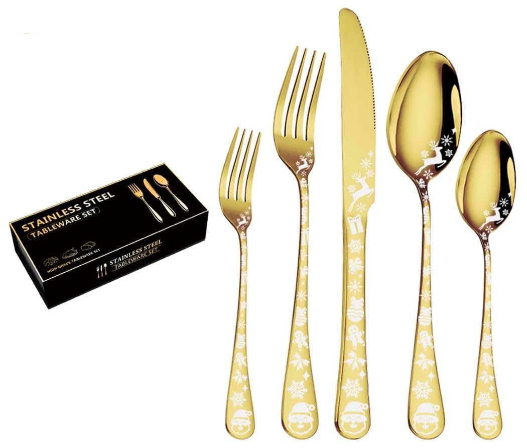 Набор столовых приборов XIAOYU на 40 предметов для 8 персон, из нержавеющей стали, фото №2 Набор столовых приборов XIAOYU на 40 предметов для 8 персон, из нержавеющей стали, фото №2