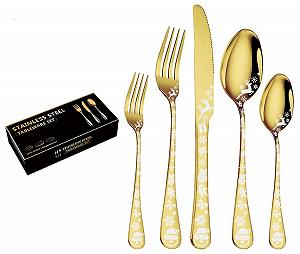 Набор столовых приборов XIAOYU на 40 предметов для 8 персон, из нержавеющей стали цена на synthetic.ua - Фото 1 Набор столовых приборов XIAOYU на 40 предметов для 8 персон, из нержавеющей стали synthetic.ua - Фото 1