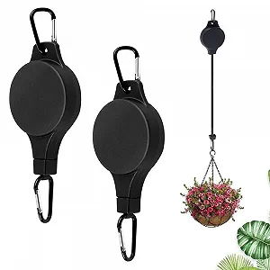 Выдвижные крючки для подвесных корзин MANGLI Набор 2 шт. Регулируемые - Фото 1