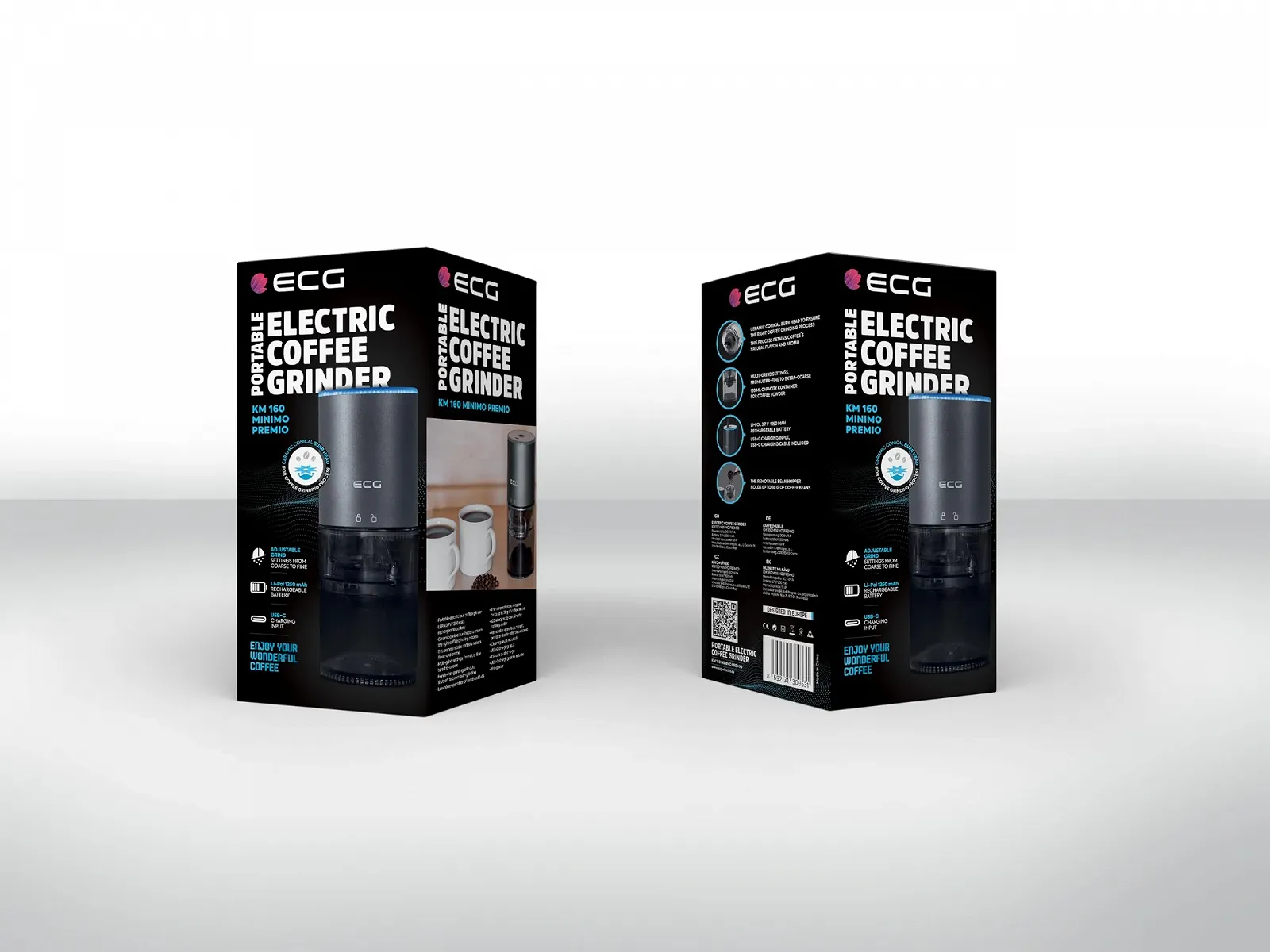 Мельница ECG Minimo Premio Компактная, фото №9