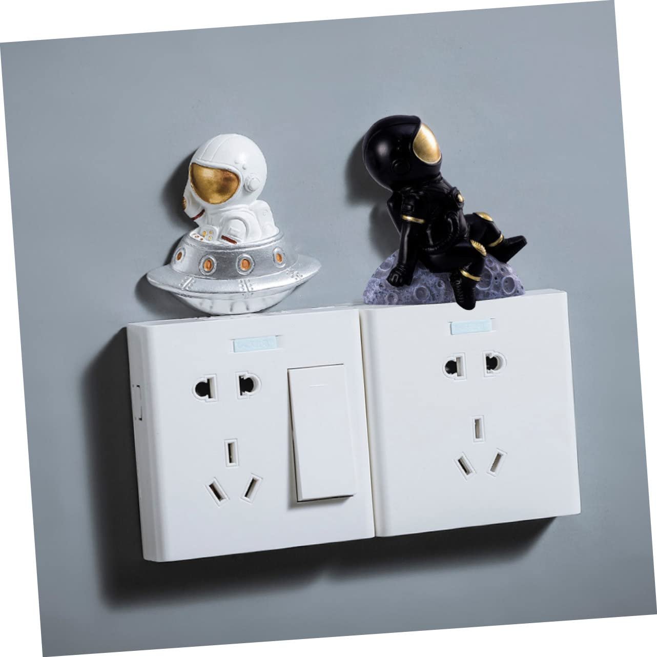 Наклейка на вимикач Yardenfun 1 шт. Астронавт 3D з натуральної смоли, фото №2 Наклейка на вимикач Yardenfun 1 шт. Астронавт 3D з натуральної смоли, фото №2