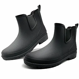 Чоботи для дощу чоловічі QeeFop, водонепроникні, нековзкі - Фото 1