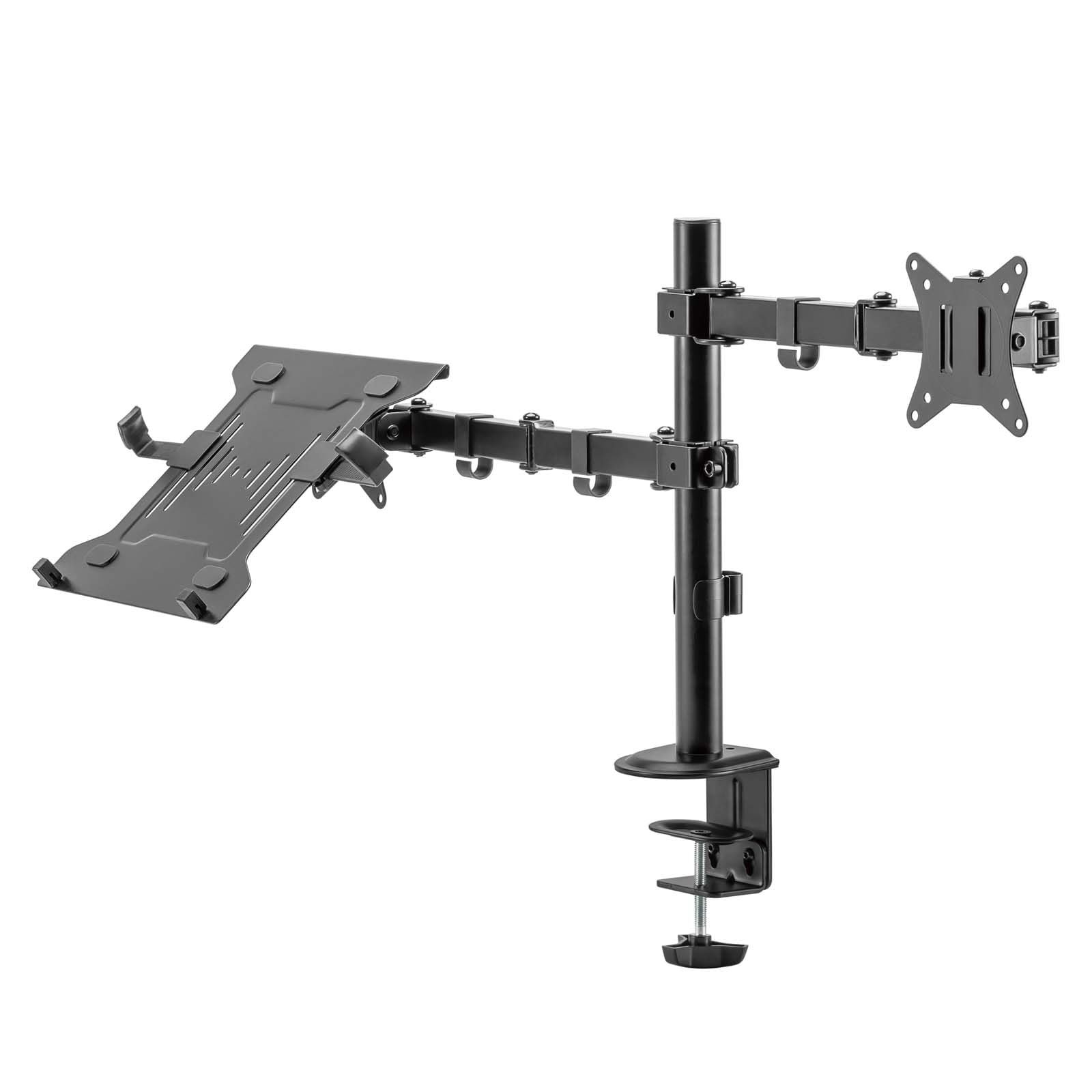 Кронштейн 2-в-1 для монітора та ноутбука Тримач VESA 75x75/100x100, фото №6