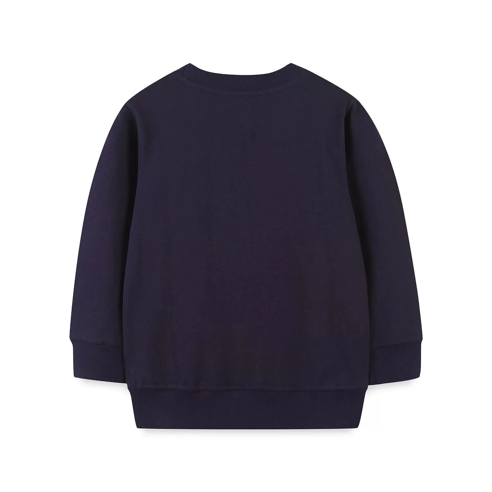 Пуловер для хлопчика з довгими рукавами та вишивкою Санти, фото №2