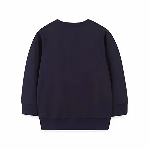 Пуловер для мальчика с длинными рукавами и вышивкой Санты, размер 158 synthetic.ua - Фото 1