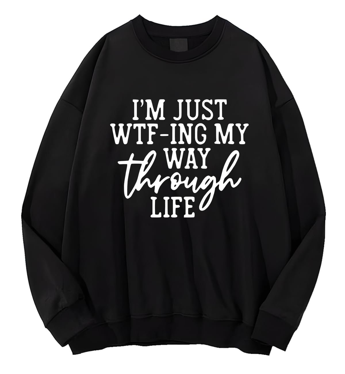 Толстовка I'M Just Wtf-Ing My Way Through Life, фото №1 Толстовка I'M Just Wtf-Ing My Way Through Life, фото №1