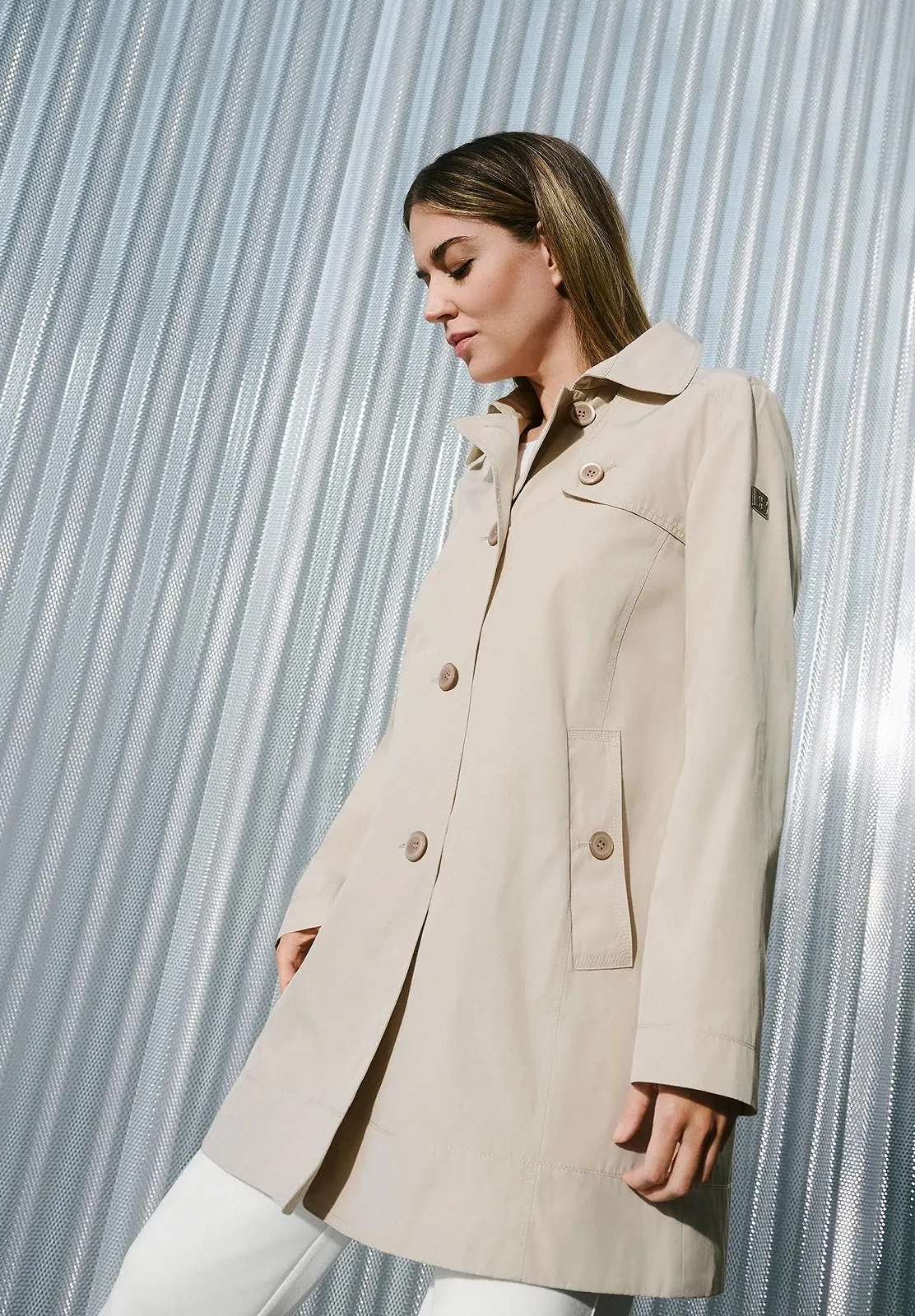 Коротке пальто Betty Barclay з кишенями, фото №3 Коротке пальто Betty Barclay з кишенями, фото №3