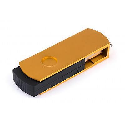 USB флеш-накопичувач Exceleram 128GB P2 Series Gold/Black USB 3.1 Gen 1 EXP2U3GOB128, фото №6