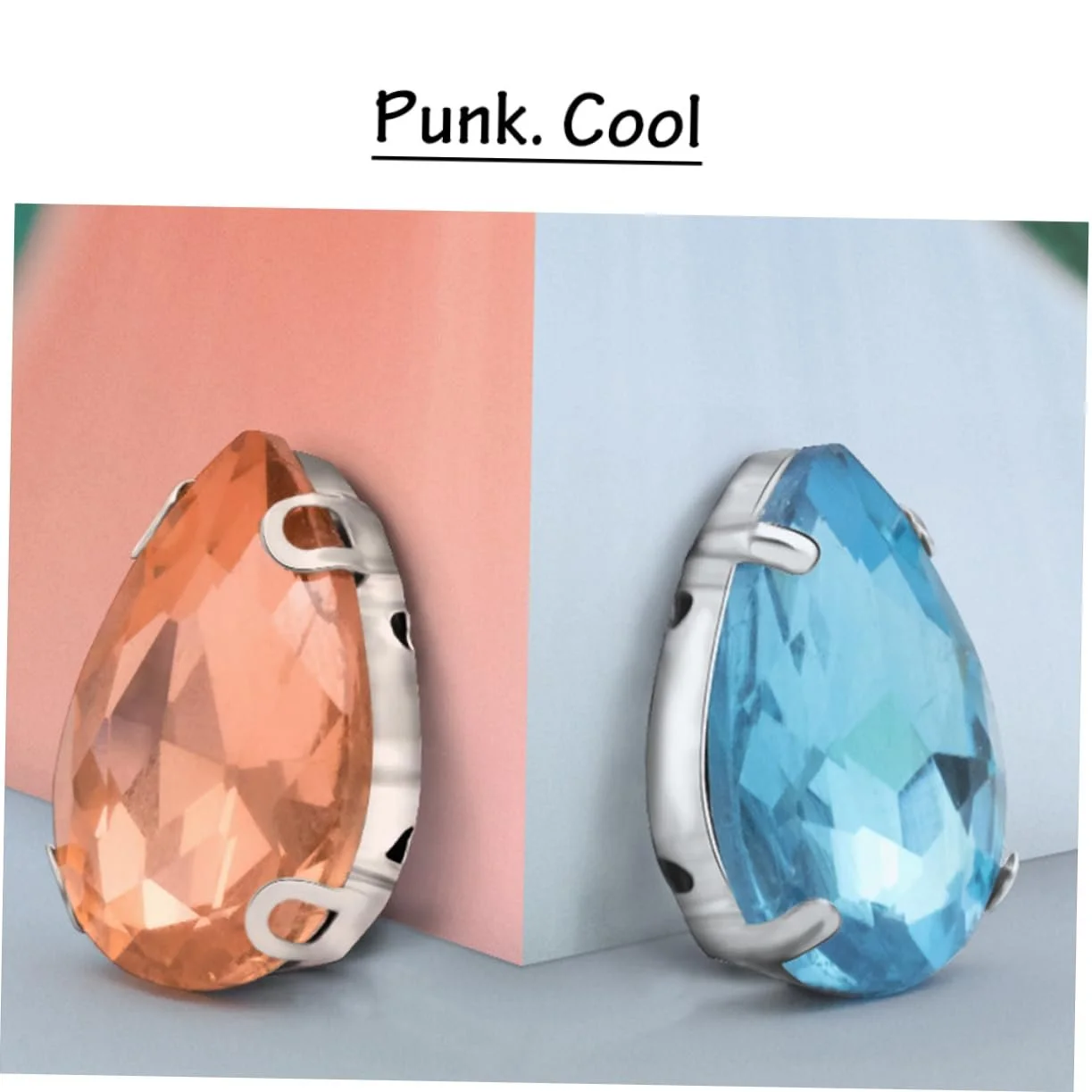 Стрази Крапля Води Скло для шиття 150 шт., фото №4