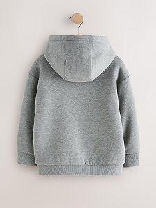 Кофта з капюшоном Next Teddy Fleece для хлопчиків на блискавці synthetic.ua - Фото 1