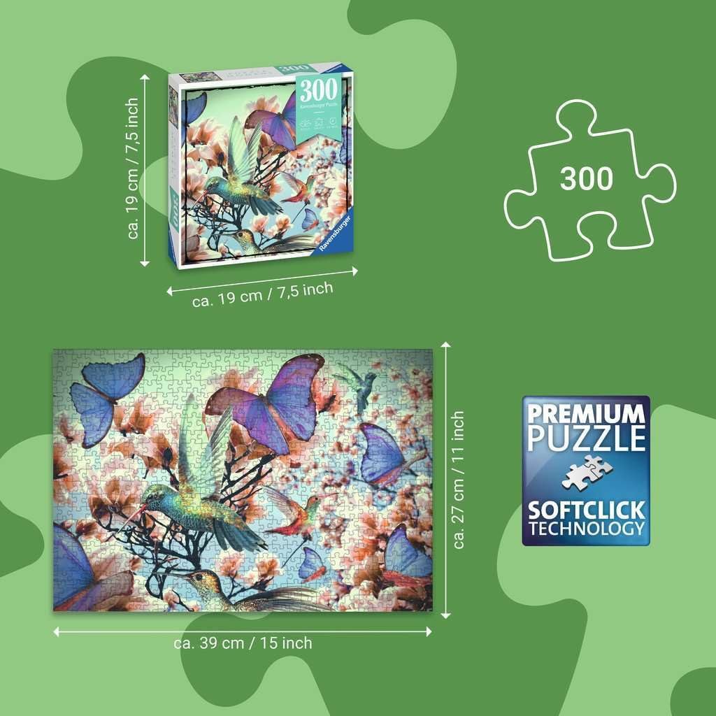 Пазл Ravensburger Puzzle Moment Hummingbird 12969 200 елементів, фото №4