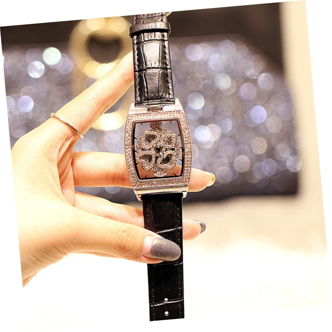 Жіночий Годинник LIFKOME Червоний, фото №5