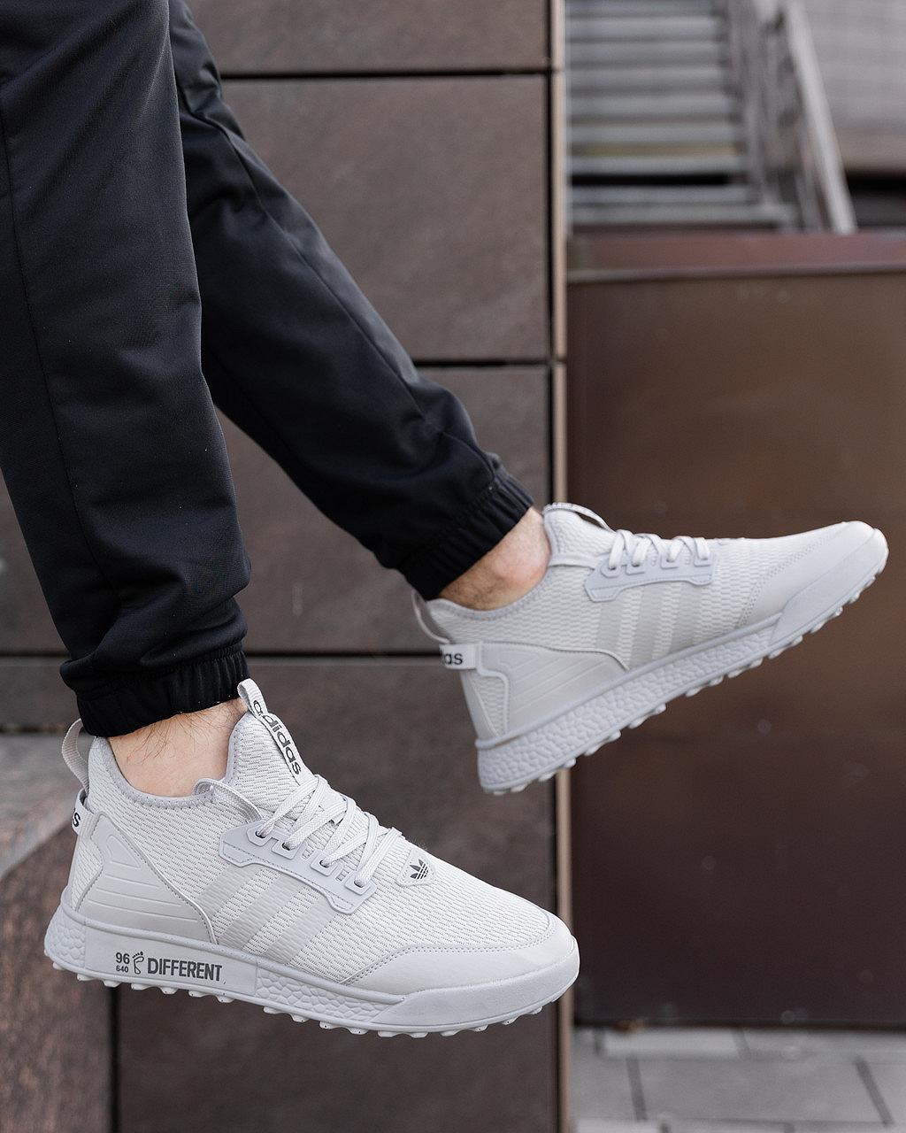 Мужские замшевые кроссовки Adidas Different серые повседневные легкие кросы адидас мужская обувь на лето, фото №2 Мужские замшевые кроссовки Adidas Different серые повседневные легкие кросы адидас мужская обувь на лето, фото №2